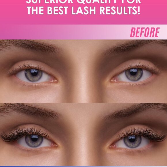 Lightning Speed Eyelash Extensions Glue - Fast Dry 0.3 Sec & 6-8 Weeks Retention - Picture 9 of 9